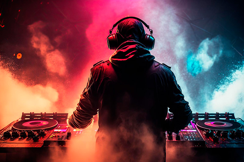 DJ performing at Techno & IDM Festival
